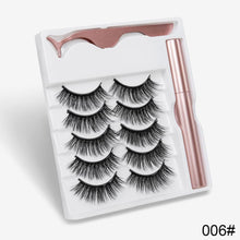 Load image into Gallery viewer, 5 Pairs Magnetic Eyelashes