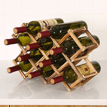 Load image into Gallery viewer, Wooden Wine Rack