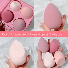 Load image into Gallery viewer, 4PCS Water Droplet Makeup Sponge
