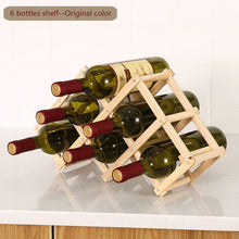 Load image into Gallery viewer, Wooden Wine Rack