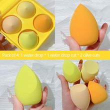 Load image into Gallery viewer, 4PCS Water Droplet Makeup Sponge