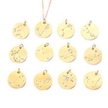 Load image into Gallery viewer, 12 Constellation Stainless Steel Necklace
