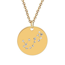 Load image into Gallery viewer, 12 Constellation Stainless Steel Necklace
