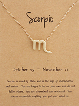 Load image into Gallery viewer, Zodiac &amp; Horoscope Necklaces
