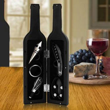 Load image into Gallery viewer, 5 Piece Wine Bottle Deluxe Accessory Gift Set
