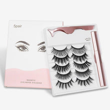 Load image into Gallery viewer, 5 Pairs Magnetic Eyelashes