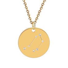 Load image into Gallery viewer, 12 Constellation Stainless Steel Necklace
