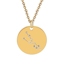 Load image into Gallery viewer, 12 Constellation Stainless Steel Necklace
