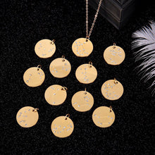 Load image into Gallery viewer, 12 Constellation Stainless Steel Necklace
