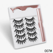 Load image into Gallery viewer, 5 Pairs Magnetic Eyelashes
