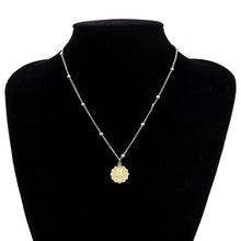 Load image into Gallery viewer, 12 Constellations Flower Tag Necklace for Women
