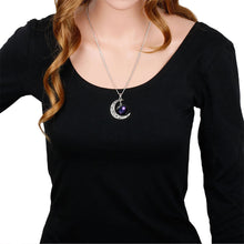 Load image into Gallery viewer, 12 Zodiac Sign Moon Pendant Necklace
